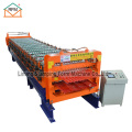 durable in use double deck corrugated and trapezoid steel double layer roll forming machine